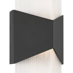 Possini Euro Design Possini Euro Tux 18" High Black And White LED Wall Sconce Set Of 2 -Interior furniture GUEST a8aba823 0786 4100 946d 3f9360eb39e8