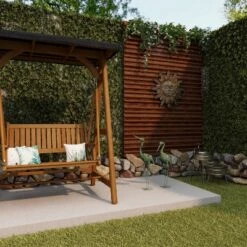 Set Of 2 Iron 47" Coastal Crane Garden Sculpture Green - Olivia & May: Heron Figure, Metal Wire Outdoor Decor -Interior furniture GUEST a9edcfbe 4f50 4e57 a5a3 d1dce5c64c10