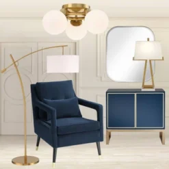 Possini Euro Design Modern Ceiling Light Flush Mount Fixture Brass 18" Wide 3-Light Frosted White Glass Globes Bedroom Living Room 15 Possini Euro Design Modern Ceiling Light Flush Mount Fixture Brass 18" Wide 3-Light Frosted White Glass Globes Bedroom Living Room -Interior furniture GUEST aa389a92 21af 48b5 88e9 d8ac68205da5