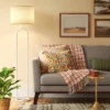 Ring Base Floor Lamp White (Includes LED Light Bulb) - Threshold™