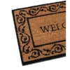 BirdRock Home Welcome Coir Doormat With Scroll Border - 18 X 30" -Interior furniture GUEST ab9a2b92 2dee 4296 a5e5 622e4c0a49fa
