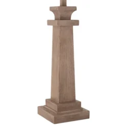 360 Lighting Sienna 29 3/4" Tall Farmhouse Rustic Country Cottage End Table Lamps Set Of 2 USB Port Brown Faux Wood Finish Living Room Charging -Interior furniture GUEST ac890208 6aef 4f5c 8392 a71bfc7cc810