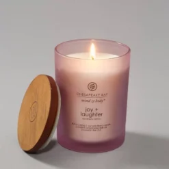 Glass Jar Candle Cranberry Dahlia - Chesapeake Bay Candle