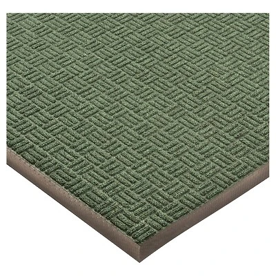 2'x3' Solid Doormat Hunter Green/Black - HomeTrax 4 2'x3' Solid Doormat Hunter Green/Black - HomeTrax - Image 2