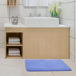 PiccoCasa Memory Foam Bathroom Rugs Non-Slip And U-shaped Toilet Mat 2 Pcs -Interior furniture GUEST af6c0e14 c615 4598 bfb5 80cb40568bfc