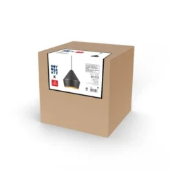 Novogratz X Globe Amara 1-Light Pendant Lighting With Matte Black Shade - Globe Electric -Interior furniture GUEST b1d90ae2 8d1c 4b87 828c 345b0c12ace5