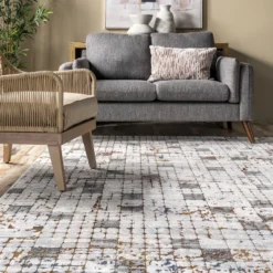 Nuloom Dallas Abstract Tiles Indoor Area Rug -Interior furniture GUEST b21b3f62 94c4 40b7 8b08 fbd8c246ed70