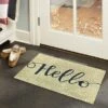 J&V TEXTILES "Hello" Outdoor Coir Doormat 18" X 30" -Interior furniture GUEST b3661b71 5b64 43d0 ab3a ce962c4ba535