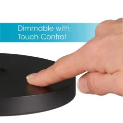 Shine Desk Lamp Wireless Charging (Includes LED Light Bulb) Black - OttLite -Interior furniture GUEST b3f89d70 3ae1 465b 9758 ae6d4864fdec