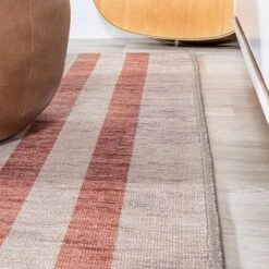 Raita Modern Distressed Stripe Machine-Washable Area Rug - JONATHAN Y -Interior furniture GUEST b49f7d9b e5f6 4064 8a5a c73cf97a3833