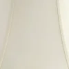 Springcrest Cream Scalloped Gallery Medium Bell Lamp Shade 7" Top X 14" Bottom X 12.5" High (Spider) Replacement With Harp And Finial -Interior furniture GUEST bb95ac56 cda5 4171 b0c8 fbd5e0bc61e2