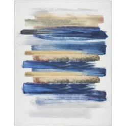 Nourison Washables Abstract Brushstroke Indoor Non-Skid Area Rug -Interior furniture GUEST bbea5c9c cdf1 4c17 9423 dc96f7f10d45