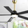 Bella Depot 52" Modern Ceiling Fan With Dimmable LED Light And Remote Control 6-speed Reversible Fan -Interior furniture GUEST c03ec25e 3337 4ee2 bb6b 59b495d506f1