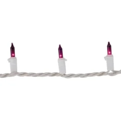 Northlight Mini Incandescent Christmas Lights - Purple - 10' White Wire - 50ct -Interior furniture GUEST c08c8201 d6e3 47d7 8b1b 23067abbf2dd