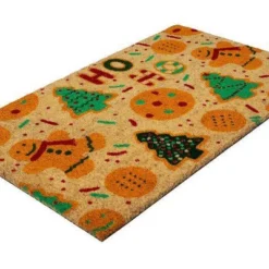 1'4" X 2'4" Christmas Cookie Swap Indoor/Outdoor Coir Doormat Red/Green/Brown - Entryways -Interior furniture GUEST c20e1e3e cc47 45ef 8339 2ab6c3643a16