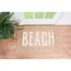 C&F Home 1'11" X 3'0" Braided "BEACH" Jute Indoor Outdoor Rug Mat Coastal Decor -Interior furniture GUEST c36b3c6e 13f4 45ae bf44 93bd724a8ad0