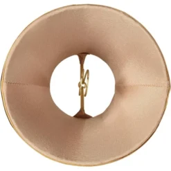 Springcrest Set Of 6 Empire Lamp Shades Black With Gold Trim Small 3" Top X 6" Bottom X 5" High Candelabra Clip-On Fitting -Interior furniture GUEST c3ffef52 15a9 4f59 936a 05388cde7686