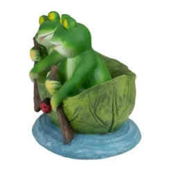Northlight 10" Green Frogs In A Lily Pad Outdoor Garden Statue -Interior furniture GUEST c6c00cb5 5f8e 41a3 9cfe 1784dd89811b