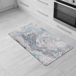 World Rug Gallery Contemporary Marble Anti-Fatigue Standing Mat -Interior furniture GUEST c7f52d92 ec93 474c aa7b 097bb3d56099