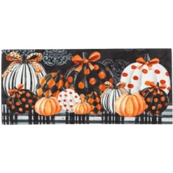 Evergreen Elegant Pattern Pumpkins Set Of 2 Garden Flag And Sassafras Doormat Bundle Set 8 Evergreen Elegant Pattern Pumpkins Set Of 2 Garden Flag And Sassafras Doormat Bundle Set -Interior furniture GUEST c9443a35 d0a2 42bb 9867 af005bd5844b