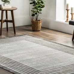 NuLOOM Anya Machine Washable Casual Border Area Rug -Interior furniture GUEST cad09c29 6143 4475 b1d7 a56ca4a1d68e