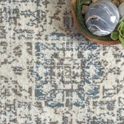 NuLOOM Tanith Vintage Medallion Area Rug -Interior furniture GUEST cb76efe3 1b86 4c45 acbc b1ff6bdf5c09