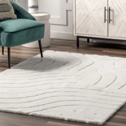 NuLOOM Camari Contemorary Faux Rabbit Machine Washable Area Rug -Interior furniture GUEST cc1653e9 98f0 4806 8536 368242fdeee5