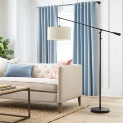 Cantilever Drop Pendant Swing Arm Floor Lamp Brown - Threshold™ -Interior furniture GUEST cd0c3cb9 dbb5 466d 9069 486b7c8203dd