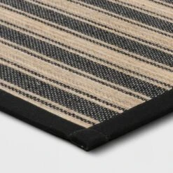 Vintage Striped Rug Black/Brown - Threshold™ -Interior furniture GUEST d000a70d 71b0 4ea7 b3ed d889a4df71ef