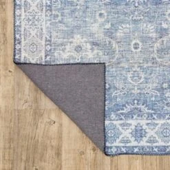 Marcel Persian Style Inspired Traditional Area Rug Blue/Gray - Captiv8e Designs -Interior furniture GUEST d0644346 e2c7 4d37 9915 4e0e12e201df
