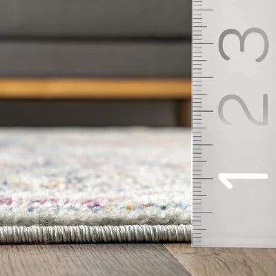 NuLOOM Maryetta Distressed Boho Area Rug 4 NuLOOM Maryetta Distressed Boho Area Rug - Image 2