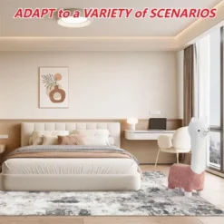 9x12 Area Rugs For Living Room Bedroom Non Slip Machine Washable Soft Modern Abstract Rugs Stain Resistant & Low Pile Large Rug -Interior furniture GUEST d0b3cbb3 273a 46e1 8b0a fa52983687ec