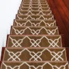 Sussexhome Zigzag Collection Non-Slip Carpet Stair Treads, 9" X 28" -Interior furniture GUEST d1851e50 1207 4b3f 827f fc5dd6dfe8df