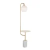 Symbol Contemporary/Glam Floor Lamp With Integrated Table & Marble Base - LumiSource: Tall, LED, UL Listed -Interior furniture GUEST d41b0d6c 5f6a 4978 97a0 39d2bb1145f7