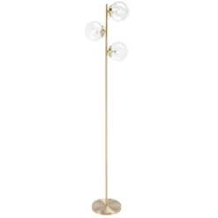 Niobe 65" Floor Lamp - Antique Gold - Safavieh -Interior furniture GUEST d479d436 f8ef 4e69 a586 246ced351ffa