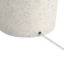 360 Lighting Jaime 27 1/2" Tall Modern Coastal Table Lamps Set Of 2 Faux White Sandstone Finish White Shade Living Room Bedroom Bedside Nightstand -Interior furniture GUEST d54b1a80 94fe 454a 8986 85a9f23538f0