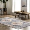 NuLOOM Mae Motif Machine Washable Area Rug