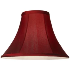 Springcrest Collection Set Of 2 Bell Lamp Shades Deep Red Small 5" Top X 12" Bottom X 9" Slant X 8.5" High Spider Replacement Harp And Finial Fitting 13 Springcrest Collection Set Of 2 Bell Lamp Shades Deep Red Small 5" Top X 12" Bottom X 9" Slant X 8.5" High Spider Replacement Harp And Finial Fitting -Interior furniture GUEST d60b0bc7 4fd8 4242 8192 e6e913094814
