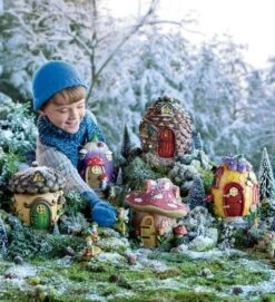 HearthSong Fairy Village Set With Five Decorative Resin Houses And 10 Nature-Themed Fairies -Interior furniture GUEST d927f7e8 b31f 4b2a b16e e7d0b94140b6