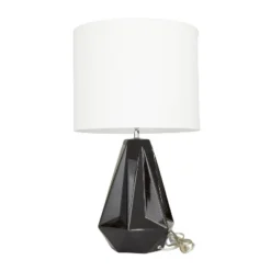 26" X 15" Modern Ceramic Table Lamp - CosmoLiving By Cosmopolitan -Interior furniture GUEST d9799be3 00c7 4de1 a257 01e3353bc9ea