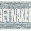 Kate Aurora Dorm Basics “Get Naked" Aqua Blue Typography Soft Tufted Oversized Bath Rug - 20” X 32” -Interior furniture GUEST db02ca21 1ed0 40a0 910b 67f3b8d4831e