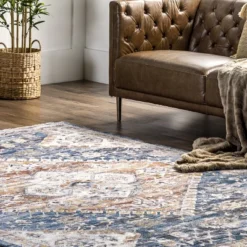 NuLOOM Addison Transitional Faded Medallion Fringe Area Rug -Interior furniture GUEST dc5cb20c 370e 4063 93c4 8929c82b1dfa