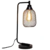 Industrial Mesh Desk Lamp Matte Black - Lalia Home -Interior furniture GUEST dd6b2ce6 983c 4b87 ad20 2e1fbd21e9fd