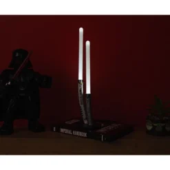 Ukonic Star Wars Ahsoka Tano White Dual Lightsabers 12-Inch Mini LED Mood Light -Interior furniture GUEST dd789306 30bc 4627 9988 8d370303f8e5