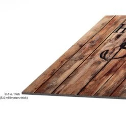 GoodGram Montauk Accents Home Sweet Home Welcome Outdoor Rubber Entrance Mat 18x30 - Farmhouse Plank -Interior furniture GUEST dd97c2e9 d6b4 4232 bbbd 7f6f11cbaca8
