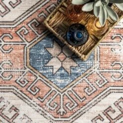 NuLOOM Mae Motif Machine Washable Area Rug -Interior furniture GUEST df3dba37 7834 4902 925b 75d1c3e180af