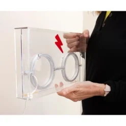 Silver Buffalo Harry Potter Scar And Glasses Neon LED Mood Light | 12 X 7 Inches -Interior furniture GUEST dff1177b 50b6 49f0 b799 45ed4e778f40