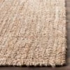 Hilma Solid Woven Fiber Rug Natural - Safavieh