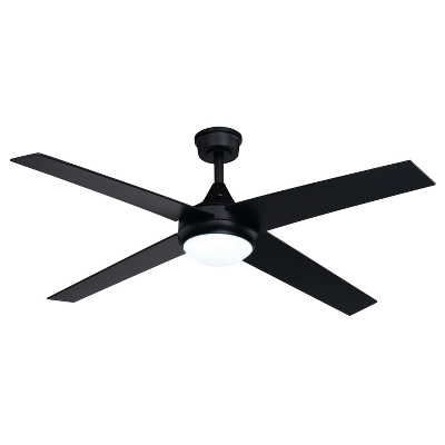 VAXCEL Hamlin Black Contemporary 52-in. Ceiling Fan With LED Light Kit And Remote 8 VAXCEL Hamlin Black Contemporary 52-in. Ceiling Fan With LED Light Kit And Remote - Image 6