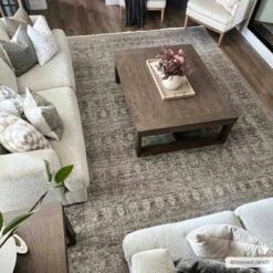 Hauteloom Rectangle Area Rug Taupe -Interior furniture GUEST e3518adc 05f4 43e4 9980 051d05c8d5ae